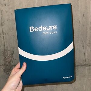 Bedsure Pink Satin Pillowcase